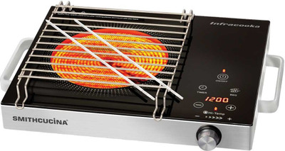 

Smithcucina Infracooka Radiant Cooktop(Black, Jog Dial)