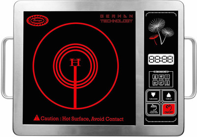 

Surya PS Radiant Cooktop(Black, Push Button)