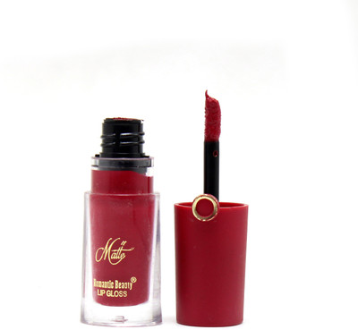 

Romantic Beauty Super Matt Lip Gloss(3.2 g, Rose Red)
