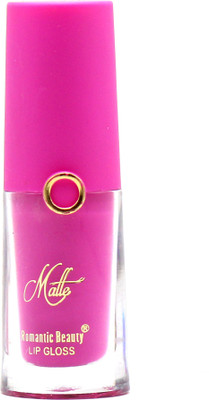 

Romantic Beauty Super Matt Lip Gloss(3.2 g, Bomb Pink)