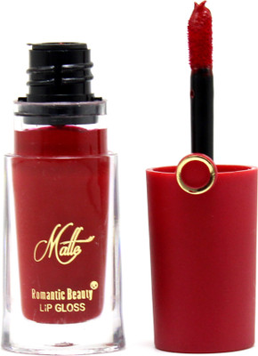 

Romantic Beauty Super Matt Lip Gloss(3.2 g, Red)