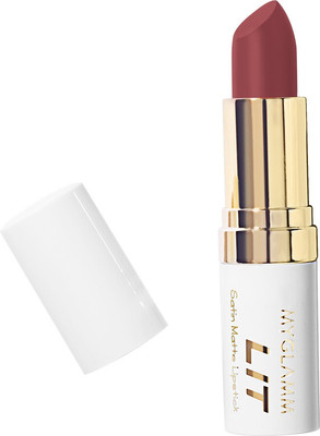 

MyGlamm LIT SATIN MATTE LIPSTICK - Queen of the South(The south)