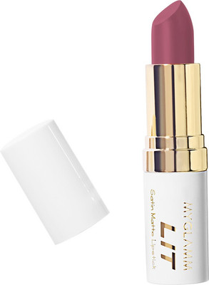 

MyGlamm LIT Satin Matte Lipstick(Gossip girl)