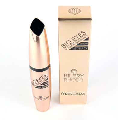Hilary Rhoda Professional big eyes volumizing Mascara easy to apply and remove 15 ml(Black)
