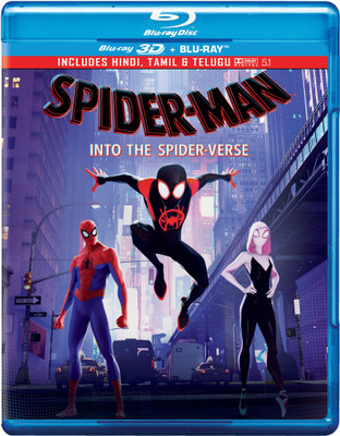

Spider-man into the Spider-Verse (Blu-ray 3D + Blu-ray) (2-Disc)(3D Blu-ray English)