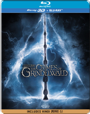 

Fantastic Beasts: The Crimes of Grindelwald (Steelbook) (Blu-ray 3D + Blu-ray) (2-Disc)(3D Blu-ray English)