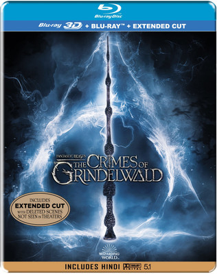 

Fantastic Beasts: The Crimes of Grindelwald (Steelbook) (Blu-ray 3D + Blu-ray + Extended) (3-Disc) (Region Free)(3D Blu-ray English)