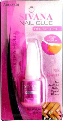 

AuraSkin Nail Glue Super Strong Adhesive For False Nails Fake Acrylic Nail Rhinestone Beauty Gems Makeup Gel Tips Nail Art Tool(pink)