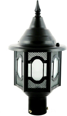 PR Prashant PR_modi_meduim Gate Light Outdoor Lamp(Black)