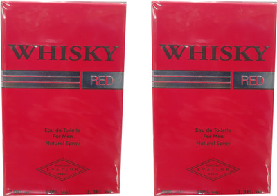 WHISKY RED ( PACK OF 2) Eau de Toilette - 100 ml(For Men)