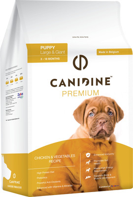 

Canidine Premium Puppy Large & Giant Chicken, Vegetable 3 kg Dry Dog Food