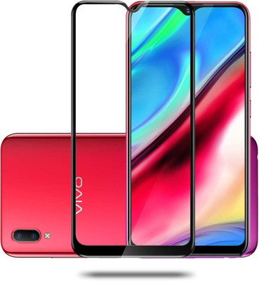 ShopeeQ Edge To Edge Tempered Glass for 6D Screen Protector for Vivo Y93(Pack of 1)