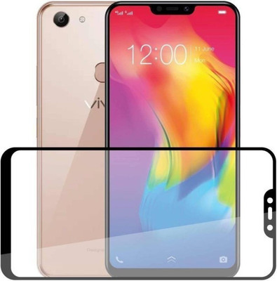 ShopeeQ Edge To Edge Tempered Glass for 6D Screen Protector for Vivo Y81(Pack of 1)