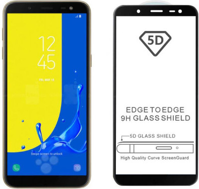 Express Buy Edge To Edge Tempered Glass for Samsung Galaxy J6(Pack of 1)
