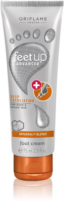 

Oriflame Sweden FEET UP Advanced Deep Exfoliating Foot Cream Scrub(75 ml)