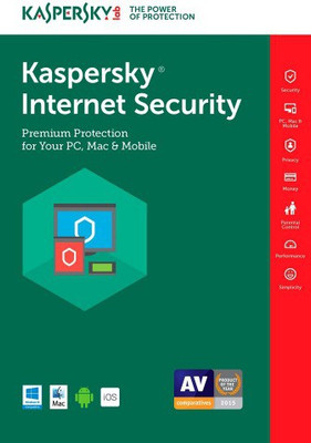 KASPERSKY Internet Security 1 User 1 Year