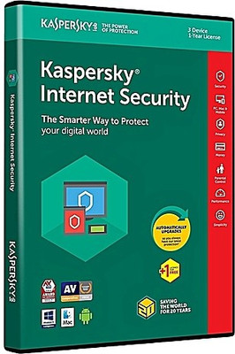 

KASPERSKY Internet Security 3 User 1 Year