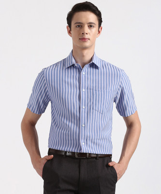 MARKS & SPENCER Men Striped Casual Multicolor Shirt