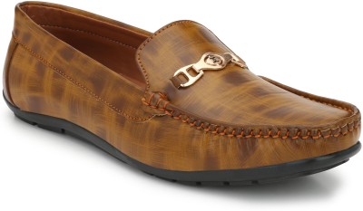 SCARPIA Loafers For Men(Tan)