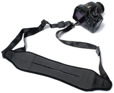 American Sia Universal Camera Shoulder Neck Strap Belt Sling Strap for DSLR Black Strap(Black)