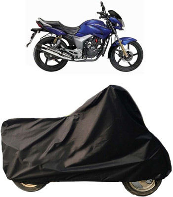 ACTOVISH Two Wheeler Cover for Hero(CBZ TYPE 1, Black)