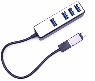 

Edio 2 Ezone 4 Ports USB 3.0 Hub + 3.1 Type C OTG USB Adapter(Multicolor)