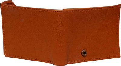 IBEX Men Casual Brown Genuine Leather Wallet(5 Card Slots)