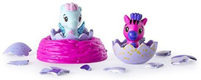 Hatchimals CollEGGtibles Season 1 2-Pack + Nest(Multicolor)