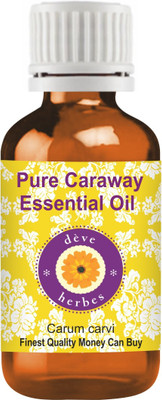 

Deve Herbes Pure Caraway Essential Oil (Carum carvi) 100% Natural Therapeutic Grade Steam Distilled(100 ml)