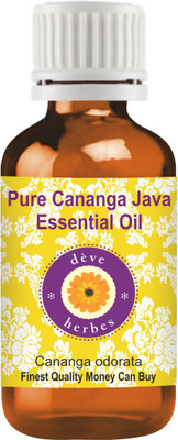 

Deve Herbes Pure Cananga java Essential Oil (Cananga odorata) 100% Natural Therapeutic Grade Steam Distilled(100 ml)