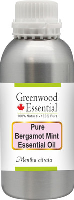 

Greenwood Essential Pure Bergamot Mint Essential Oil (Mentha citrata) 100% Natural Therapeutic Grade Steam Distilled(1250 ml)