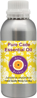 

Deve Herbes Pure Cade Essential Oil (Juniperus oxycedrus) 100% Natural Therapeutic Grade Steam Distilled(300 ml)