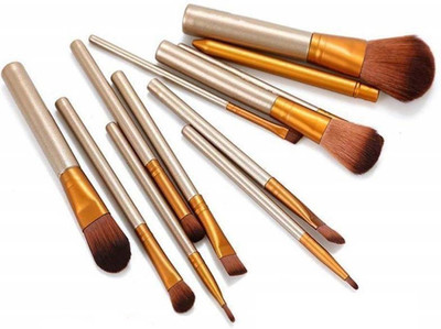 

Ronzille Makeup Brush Set Premium Cosmetics Foundation Blending(Pack of 12)