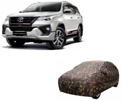 ANLOPE Car Cover For Toyota Fortuner Old (With Mirror Pockets)(Multicolor)