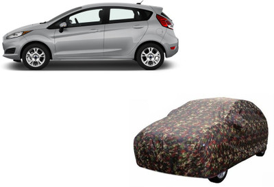 ANLOPE Car Cover For Ford Fiesta Classic (With Mirror Pockets)(Multicolor)