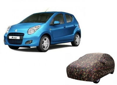 ANLOPE Car Cover For Maruti Suzuki A-Star (With Mirror Pockets)(Multicolor)