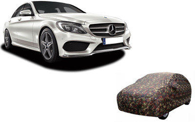 ANLOPE Car Cover For Mercedes Benz C220 (With Mirror Pockets)(Multicolor)