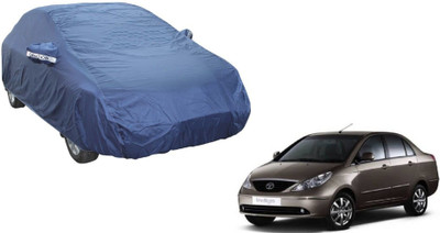 AUTO STAR Car Cover For Tata Indica V2 (With Mirror Pockets)(Blue)