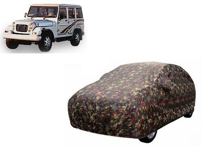 COVERPLANET Car Cover For Mahindra Marshal (With Mirror Pockets)(Multicolor)