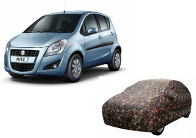COVERPLANET Car Cover For Maruti Suzuki Ritz (With Mirror Pockets)(Multicolor)