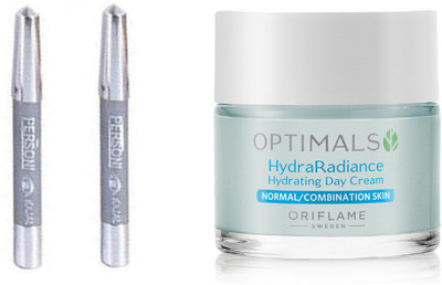 

Oriflame Sweden optimals hydra radiance day cream with parsoni kajal 2 pcs (set of 3)(Set of 3)