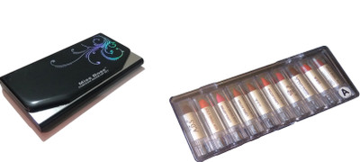 

Miss Boss set of 10 balm, matte,longlasting lipstick, fashion makeup kit combo(Set of 2)