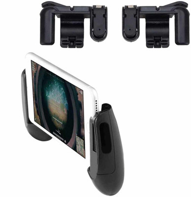 

LIFEMUSIC Pubg Gamepad and Trigger Joystick Grip Extended Handle Game Controller Sucker Gamepad Mobile Phone Holder, Adjustable Mobile Game Controller Joystick for 4.7 to 6.4 inch Mobile Phones Gaming Accessory Kit(Multicolor, For Android, iOS)