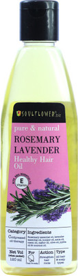 

Soulflower Rosemary Lavender Healthy Hair Oil(120 ml)
