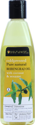 

Soulflower Bhringraj Carrier Oil Hair Oil(120 ml)