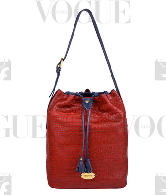 Hidesign Shoulder Bag(Red, Blue), Blue;red