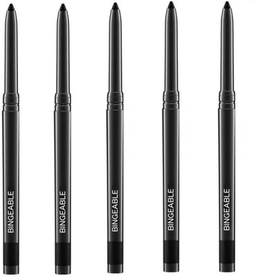 

Bingeable Professional Deep Black Water Proof Kajal (Pack of5)(Black)