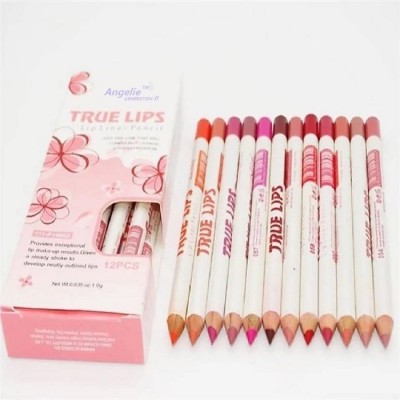 angelie True lips lip liner pencils(Multicolor)