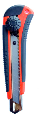 TAPARIA snap Rubber Grip Hand-held Paper Cutter(Set Of 1, Red)
