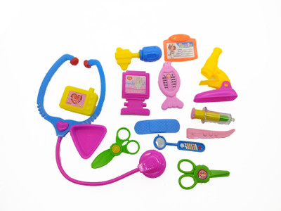 Bluwings Plastic Medical Tool Doctor Kit Role Play Toy Set (Minimum Age : 3 Years)